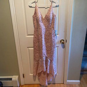 Nordstrom Brand new light pink lace dress